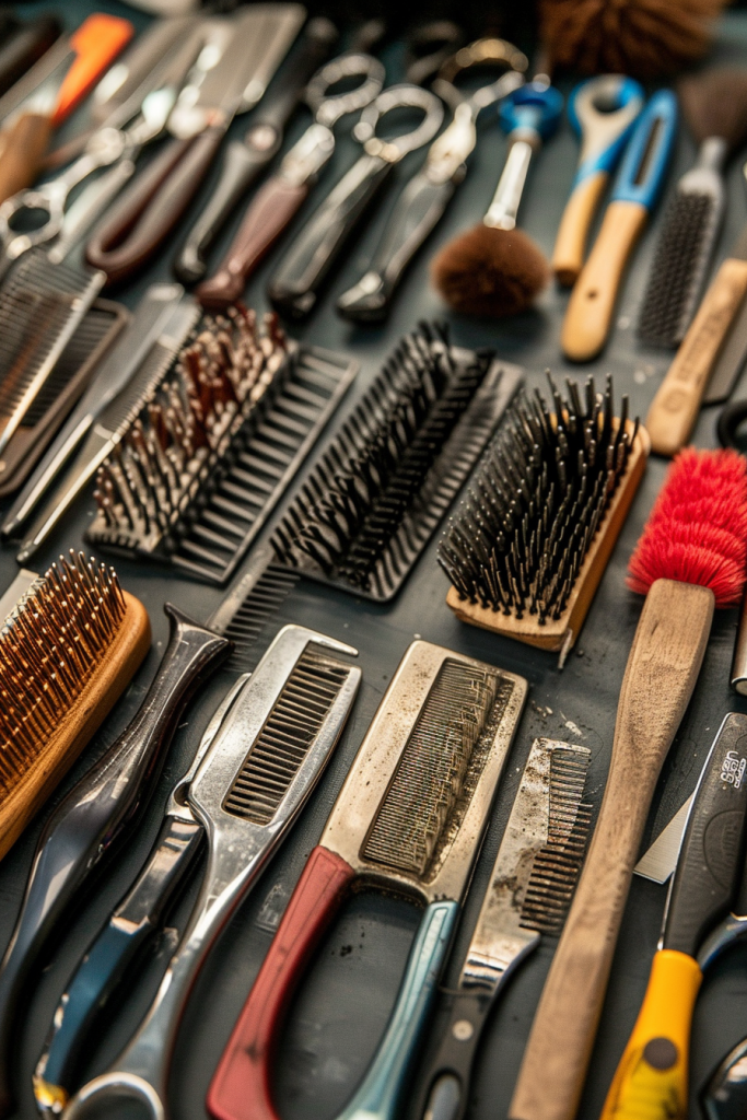 专业理发工具收纳