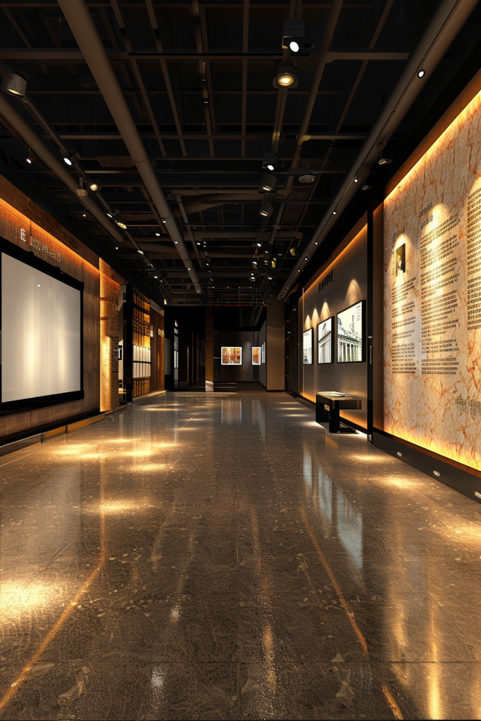 博物馆展厅照明摄影图png下载_编号718047672275178814-设图网