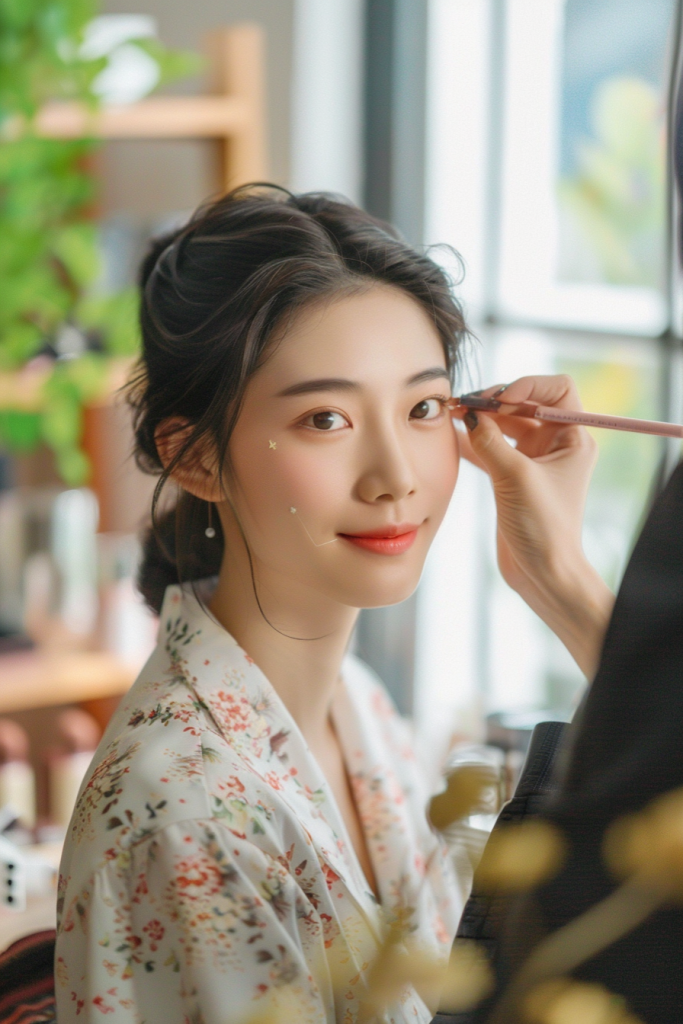 彩妆化妆技术人物肖像