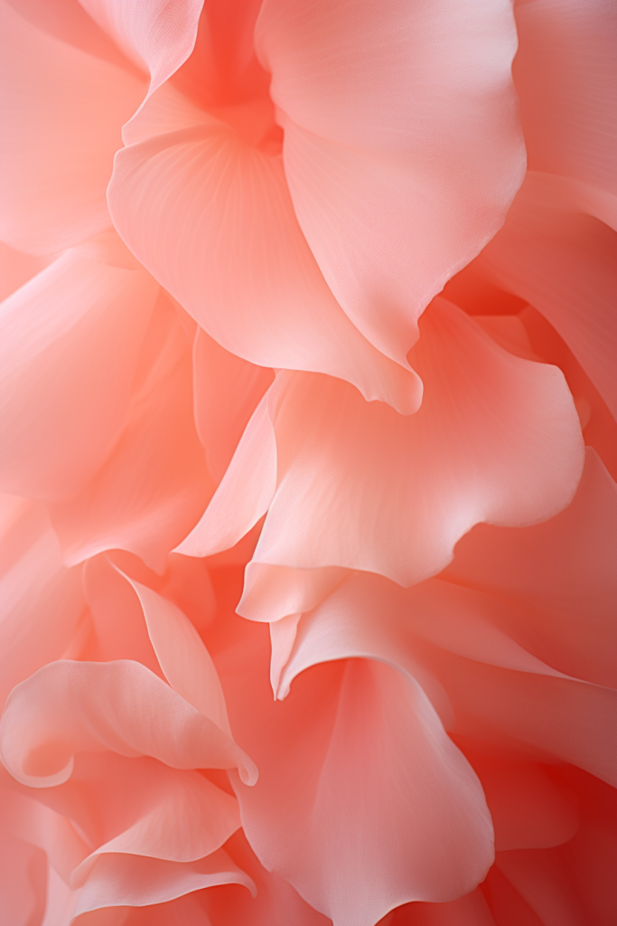花瓣脉络特写摄影图