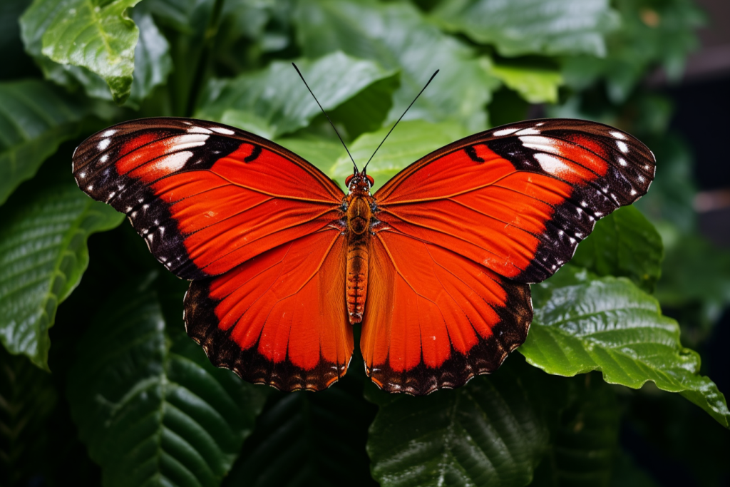 大自然蝴蝶微距摄影