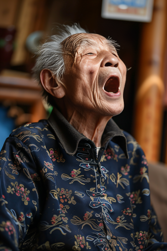 老年人生活唱歌练习图片