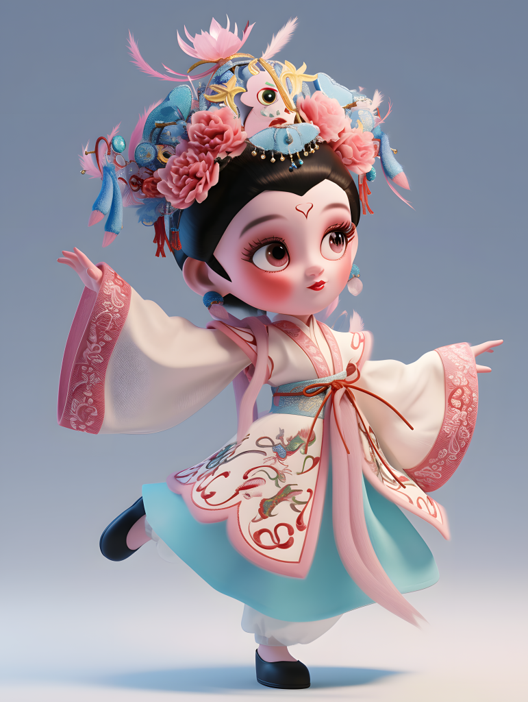 国粹形象戏曲人物