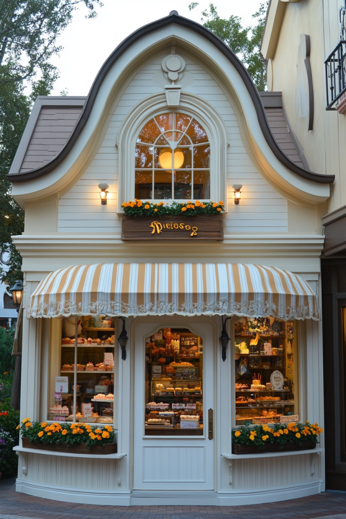 特色街边甜品店装修