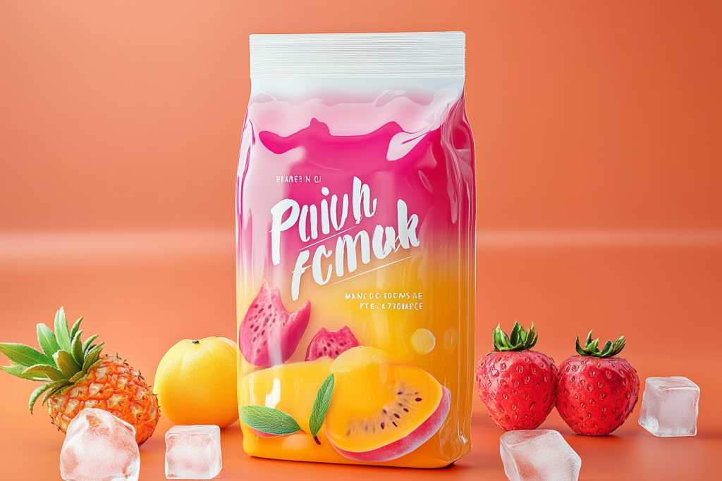 果冻系列包装食品模型
