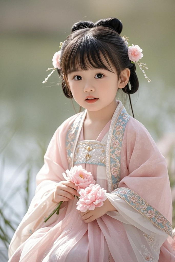 汉服女童人物摄影