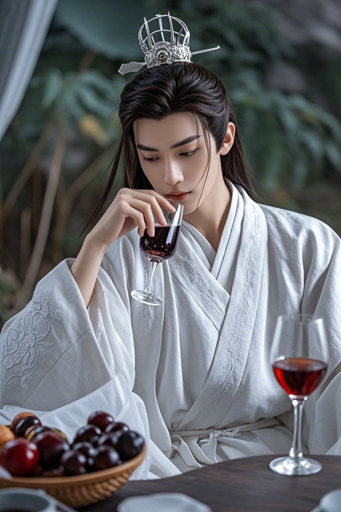中式写真创意热梗古装汉服男生人像摄影