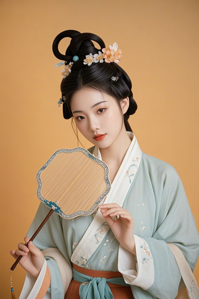 国潮风女孩人物摄影