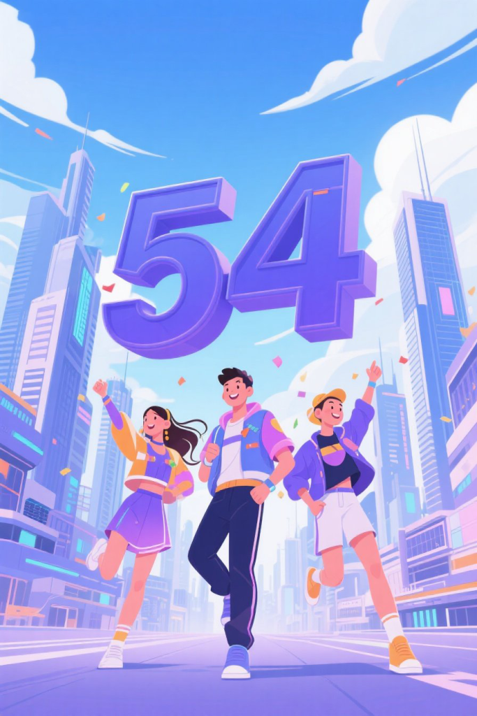 五四青年节立体字体设计艺术字背景图