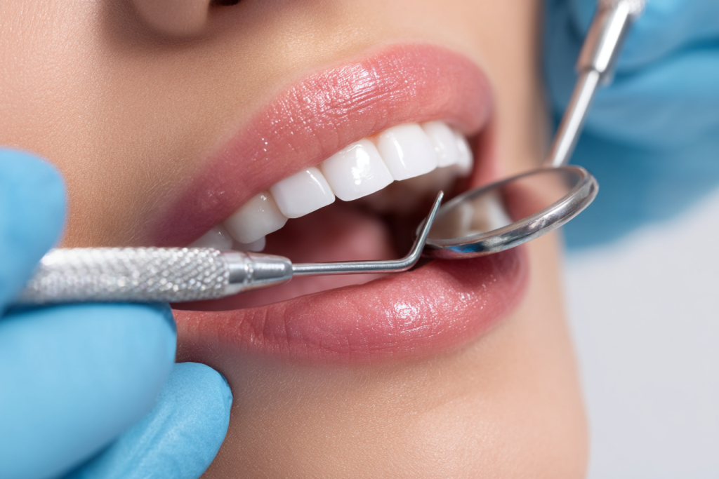 牙齿修复医护人物摄影图