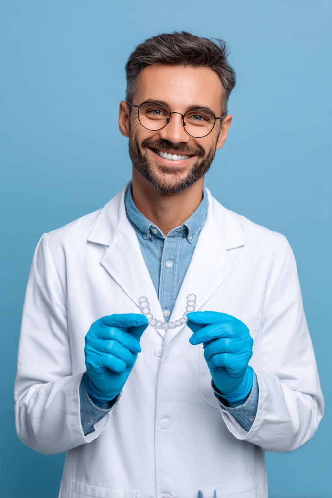 牙齿护理医护人物摄影图