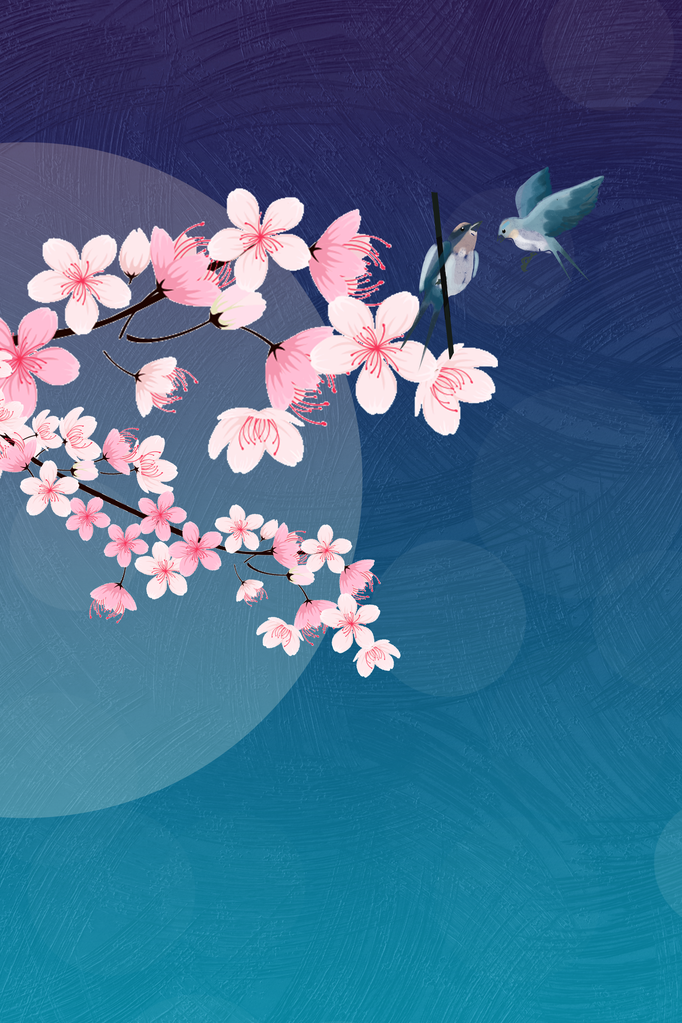 春季背景设计素材