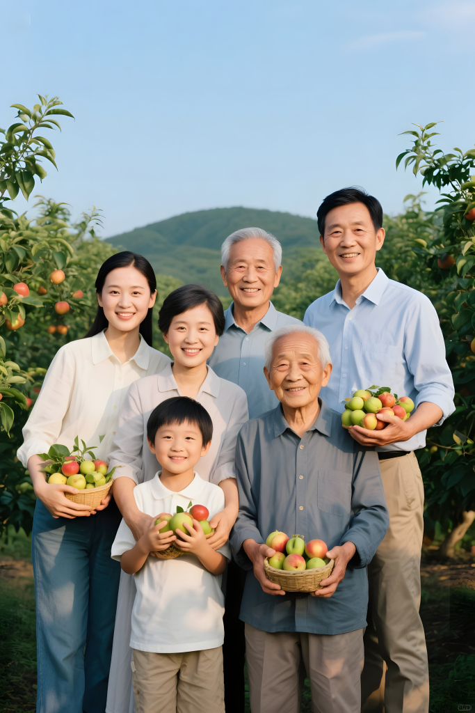 幸福全家福人物摄影