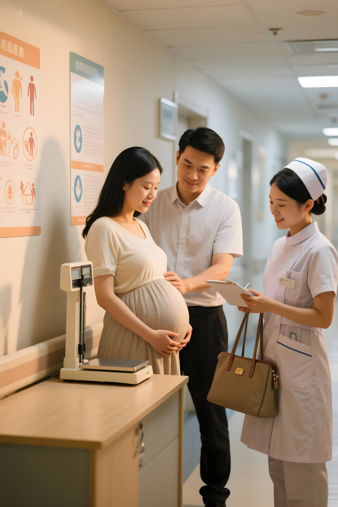 孕妇妇科医院产检健康医疗人物摄影图片