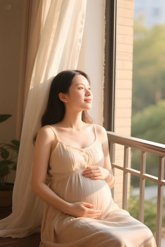 孕妇照人像摄影图