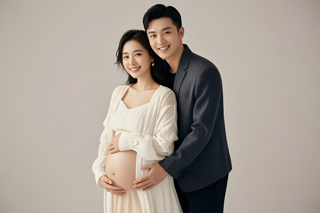 幸福孕妇人像摄影