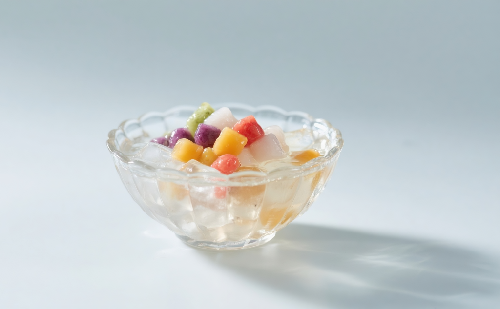 冰粉凉粉美食摄影图片