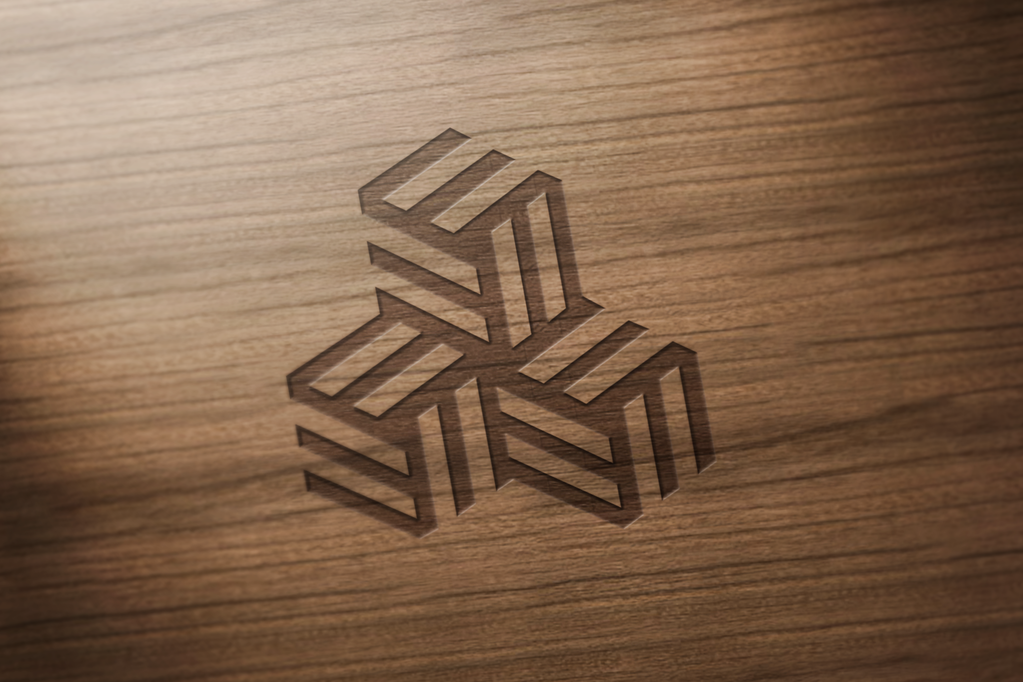 高端logo样机图