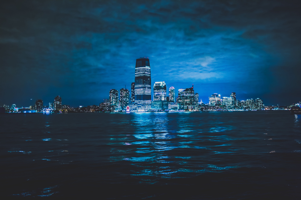 城市夜景风光图片