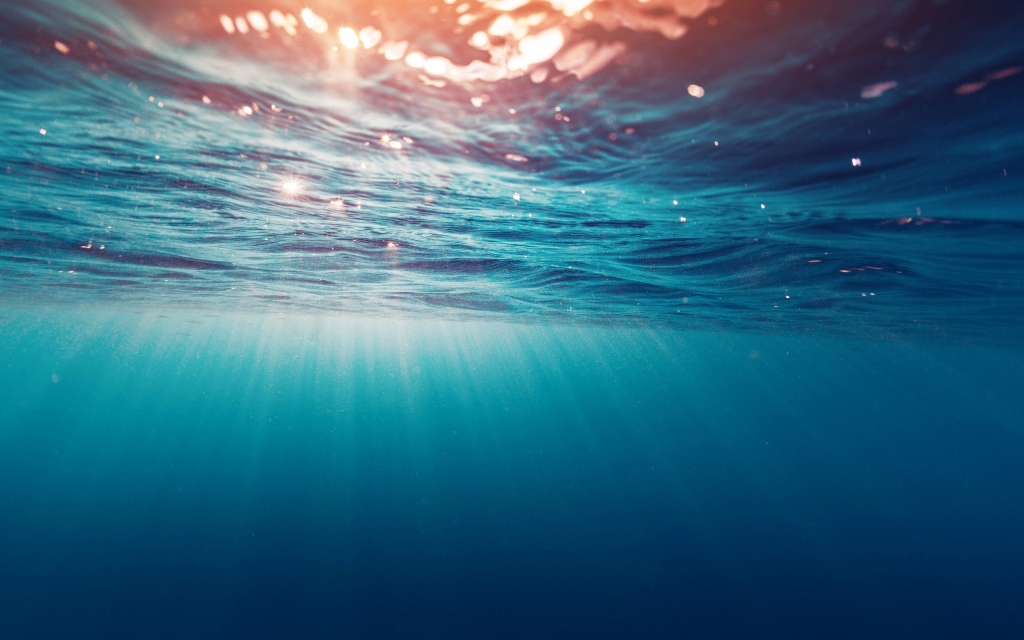 海水海汪洋辽阔大海摄影图片