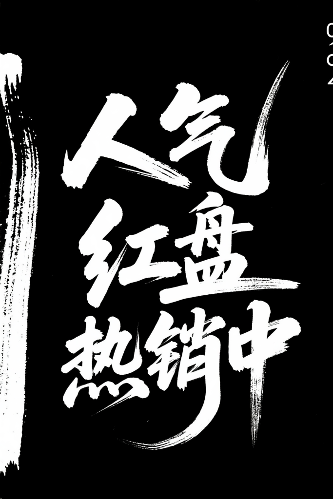 人气红盘热销中艺术字设计