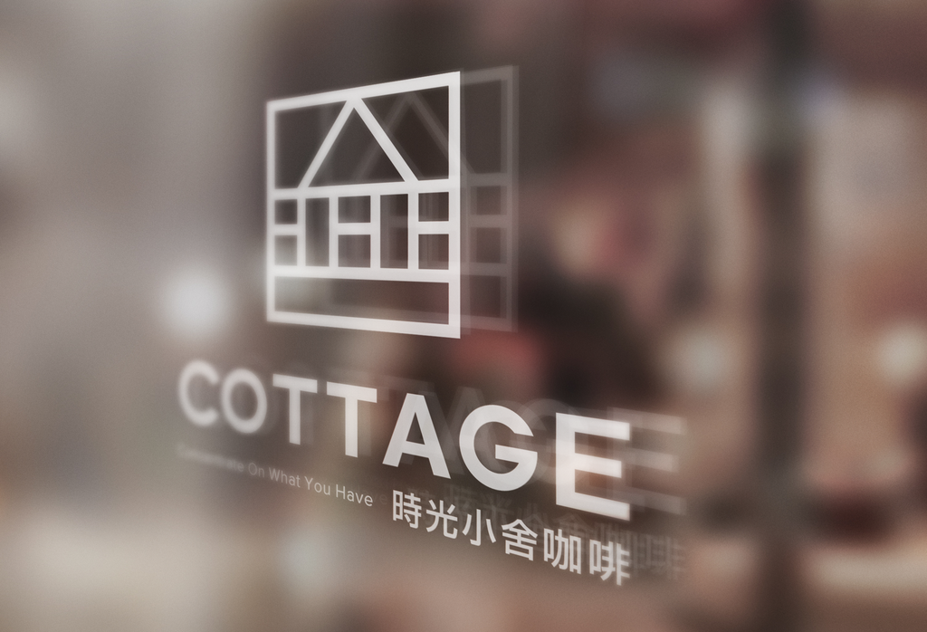 高端logo样机设计图