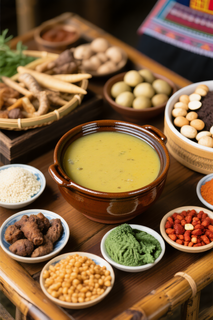 正宗广西油茶三月三美食