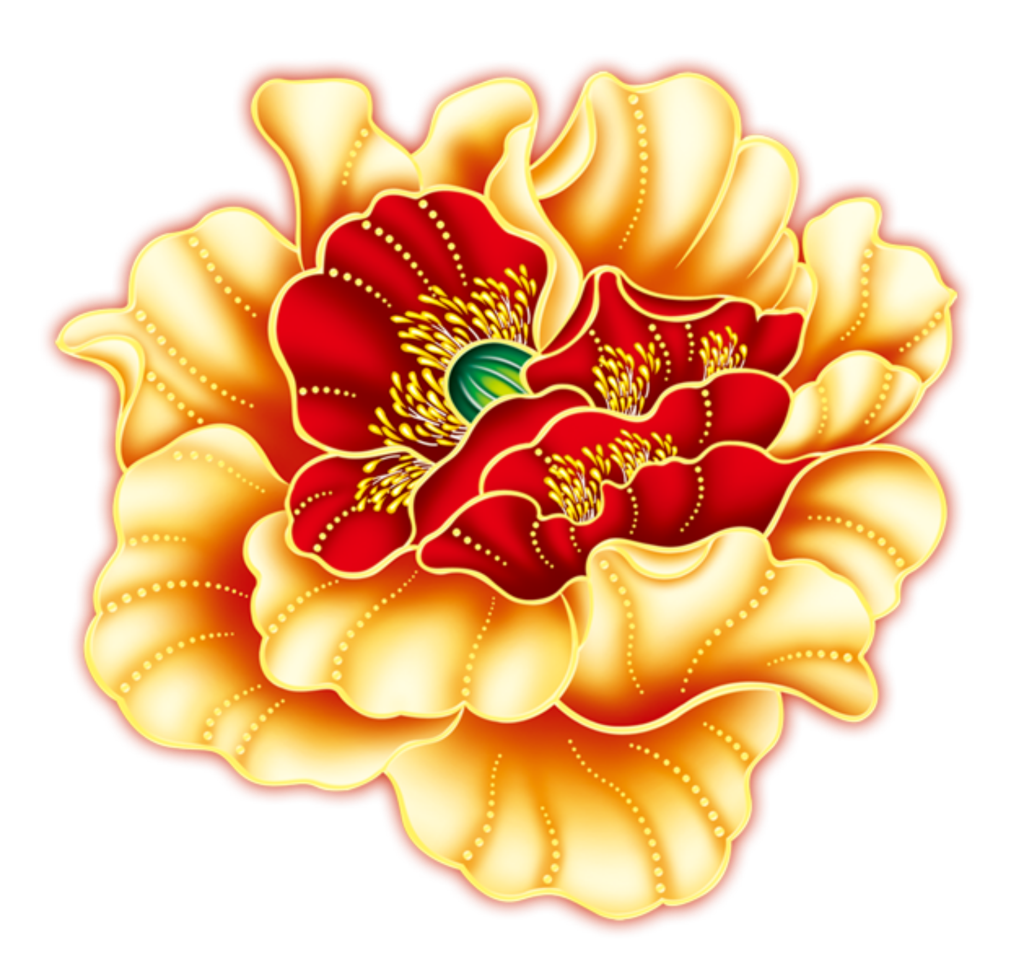 牡丹牡丹花元素花卉免抠素材