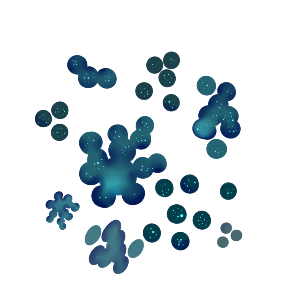 卡通病菌细菌病毒免抠素材png