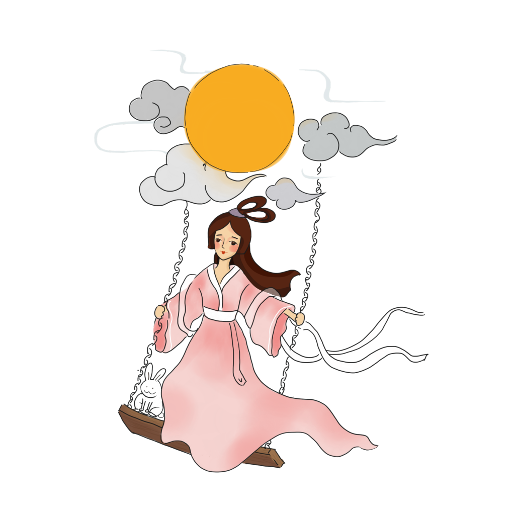 中秋节嫦娥免抠素材