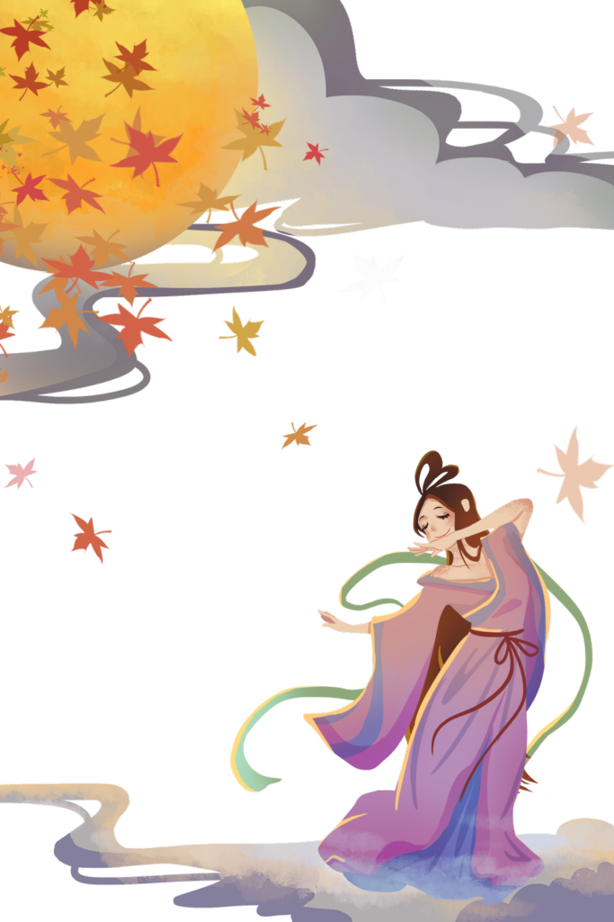中秋节嫦娥免抠素材