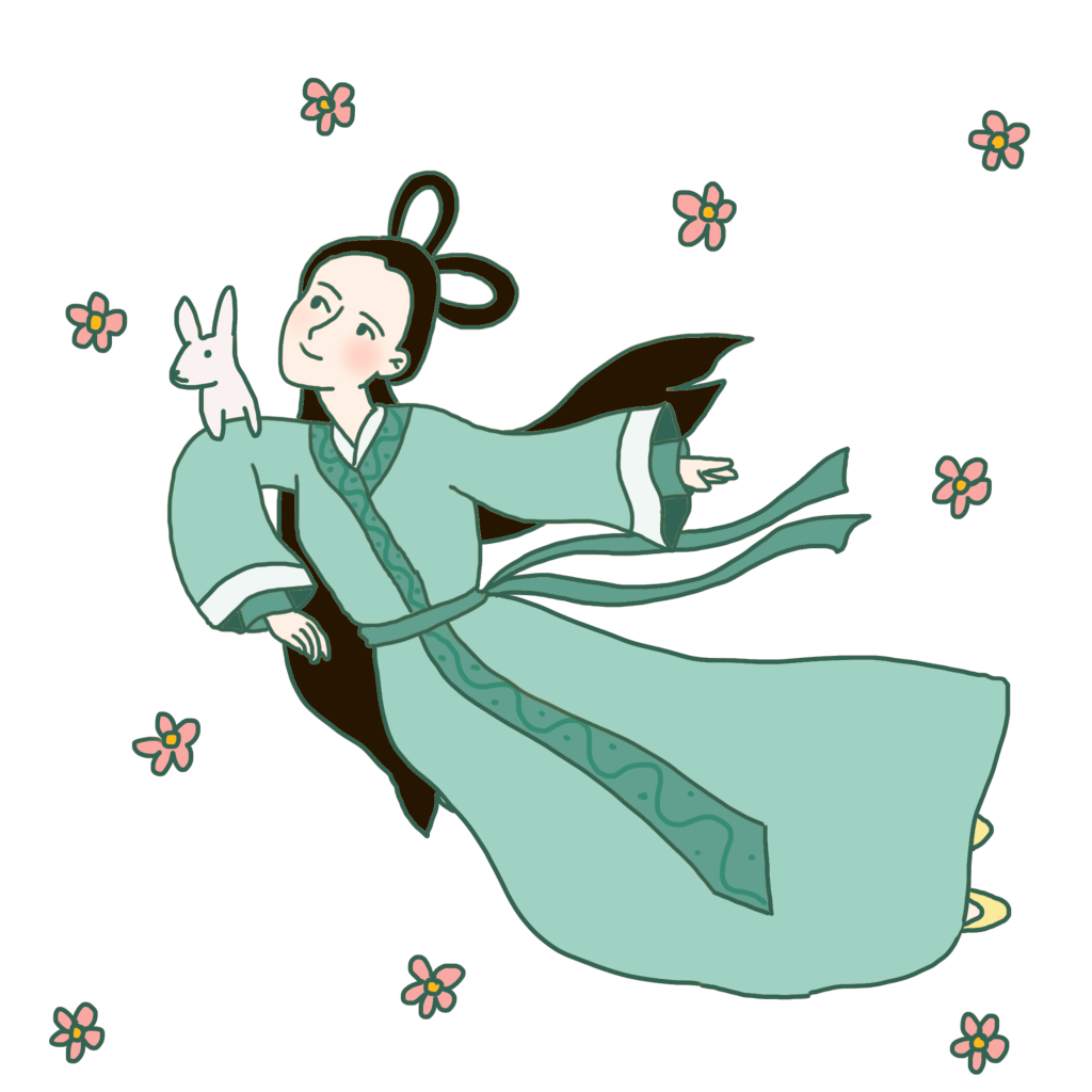 中秋节嫦娥免抠素材