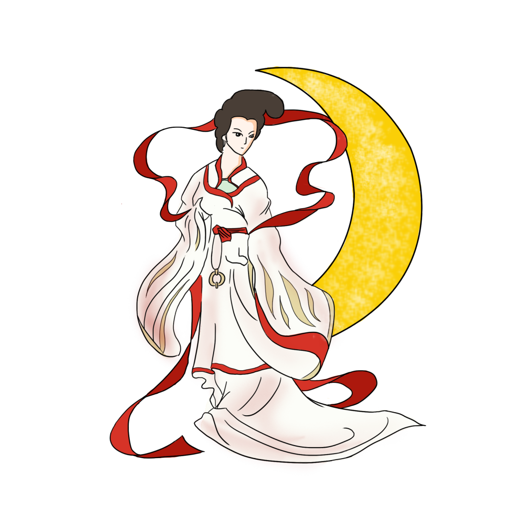 中秋节嫦娥免抠素材