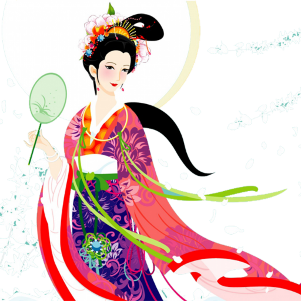 中秋节嫦娥免抠素材