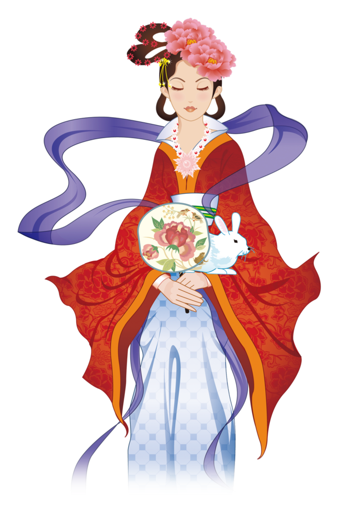 中秋节嫦娥免抠素材
