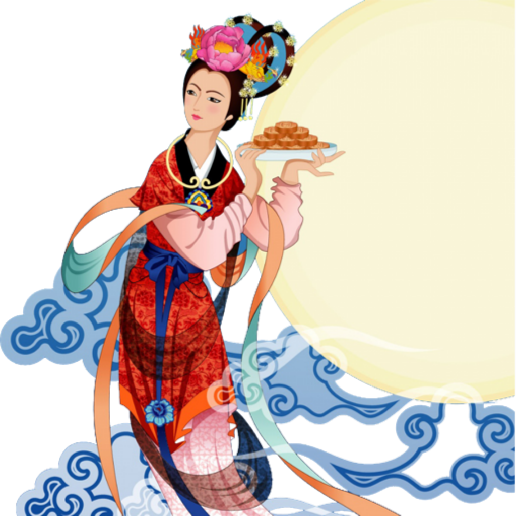 中秋节嫦娥免抠素材