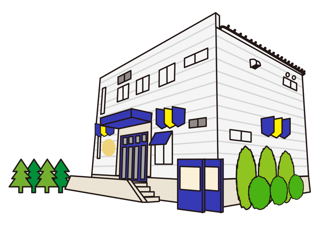 扁平化城市高楼大厦PNG楼房