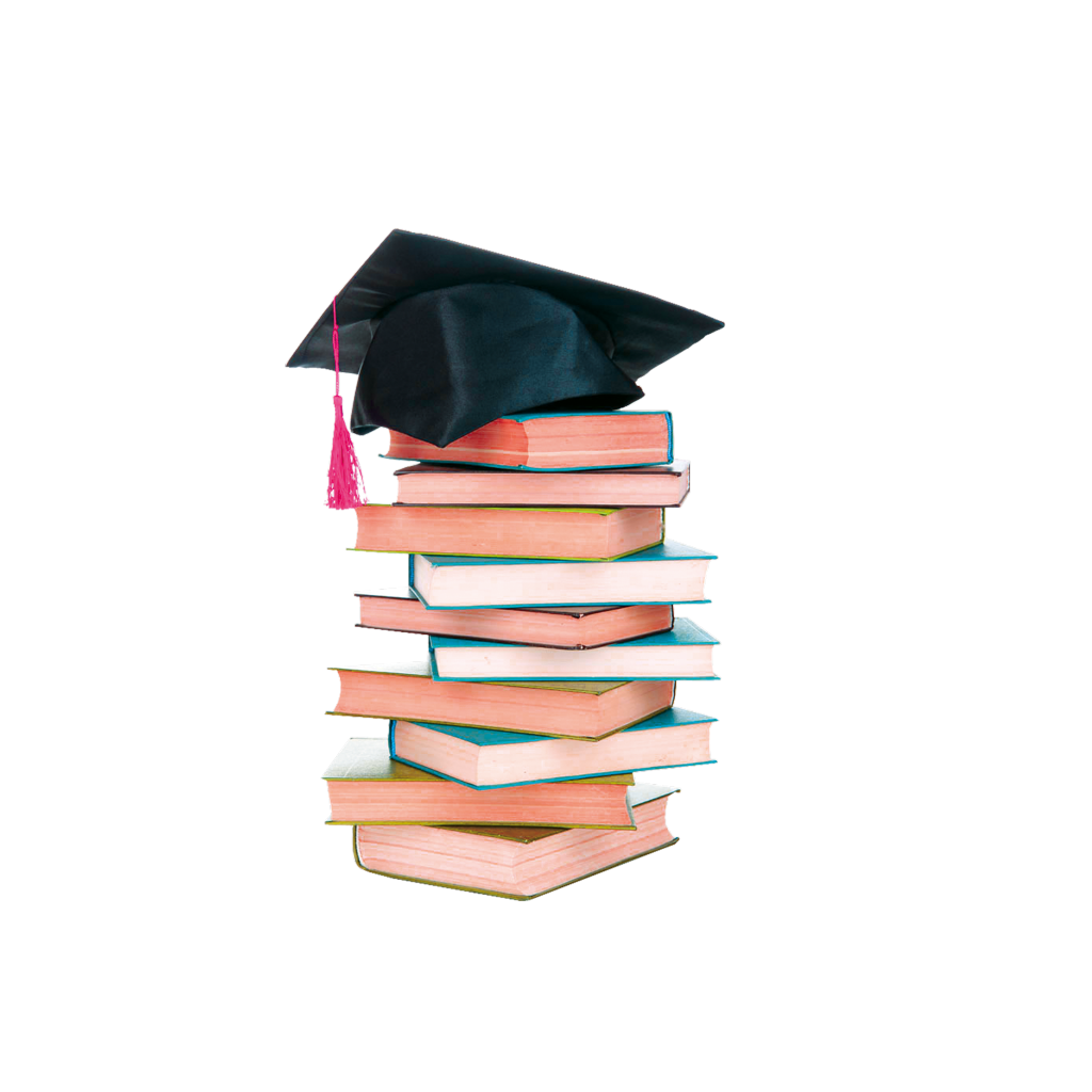 卡通博士帽学士帽毕业季素材