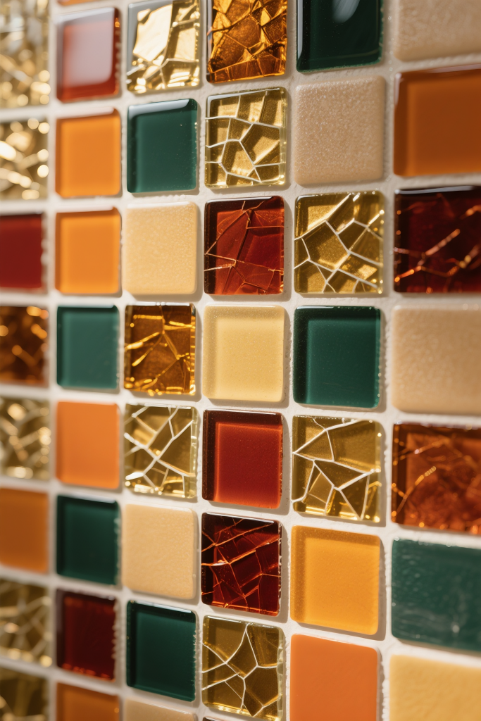 方格纹理墙面背景图