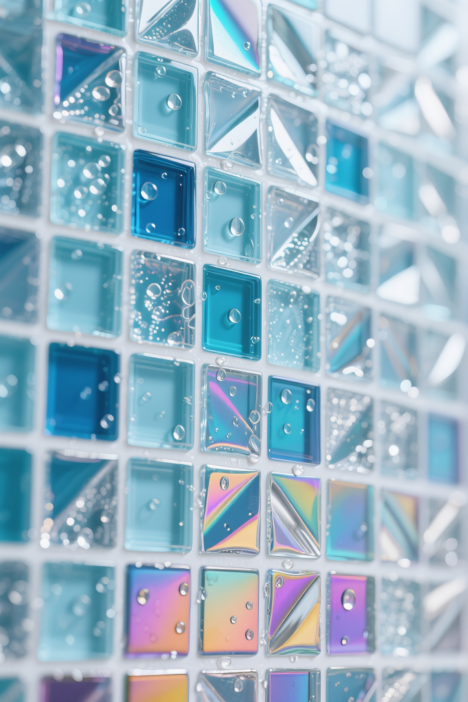 方格装饰墙面背景图