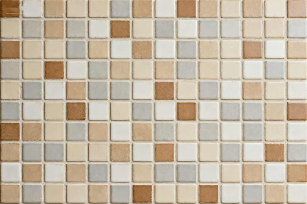 马赛克制品墙面背景图