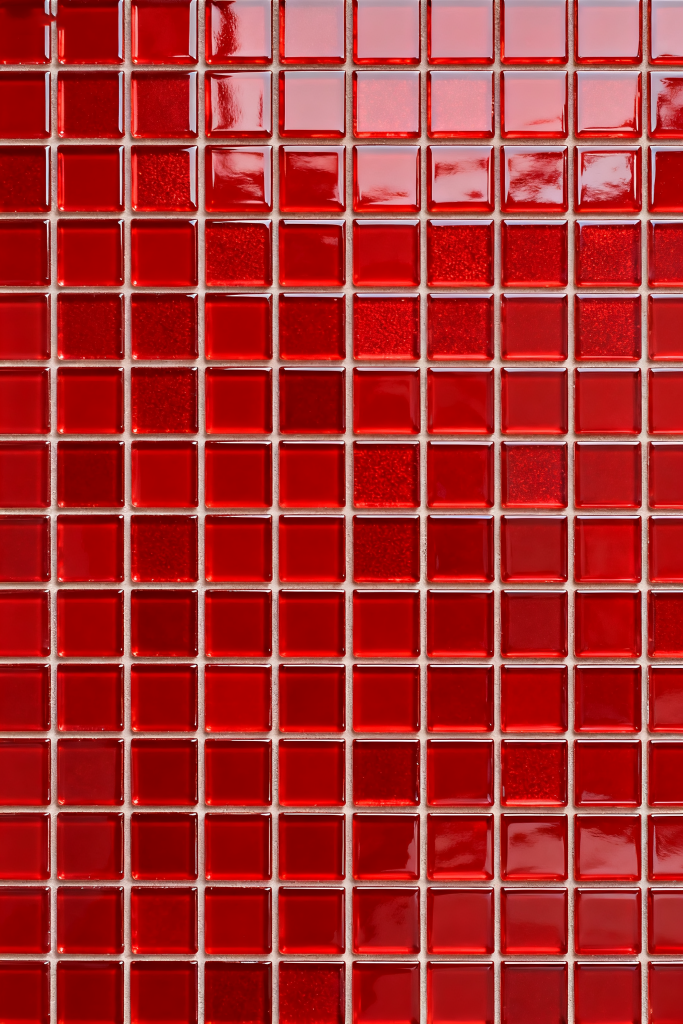 马赛克图案墙面背景图