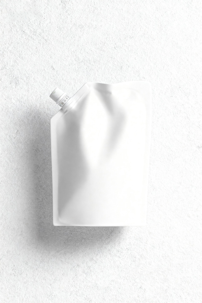 袋装牛奶包装样机素材