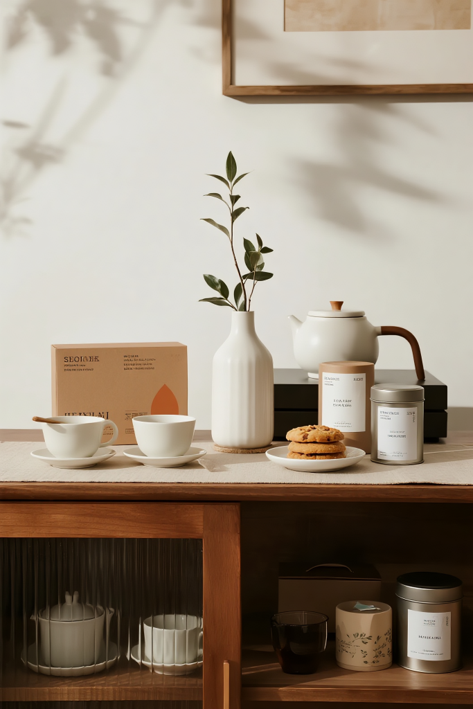 茶包外包装模型样机图片