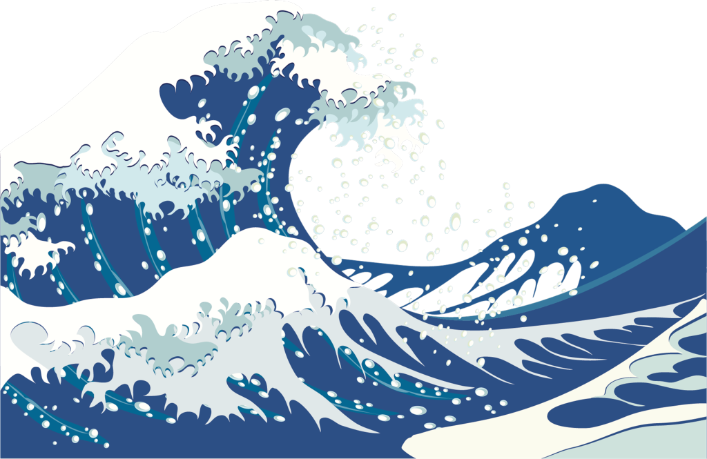 浪花海浪免抠素材png