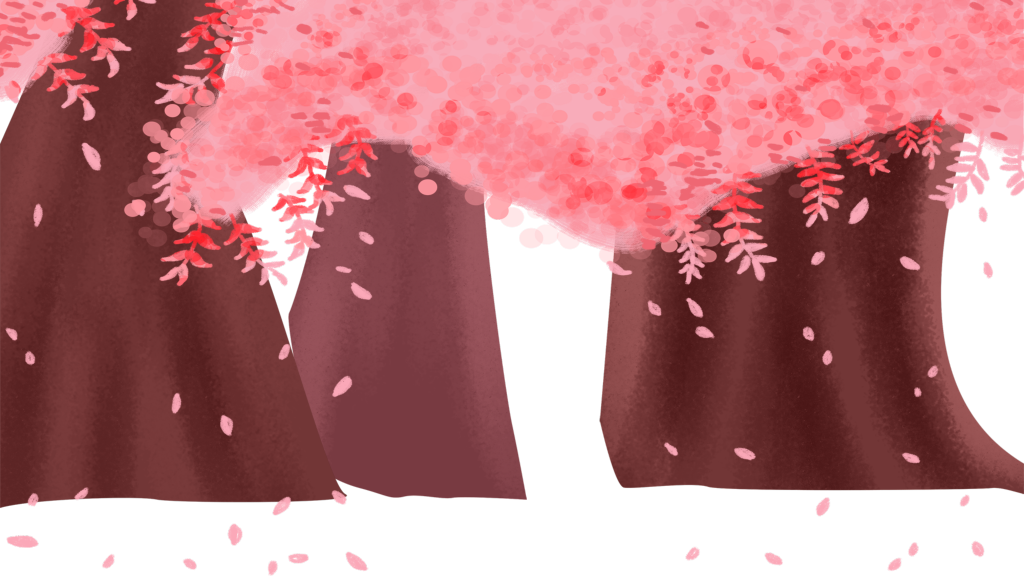 浪漫粉色樱花树樱花季元素免抠素材PNG