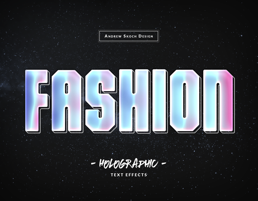 PS特效字体样机模板字体