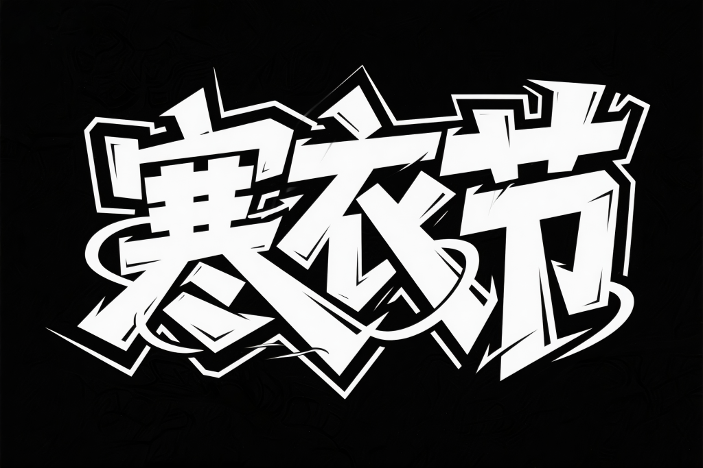 寒衣节主题艺术字