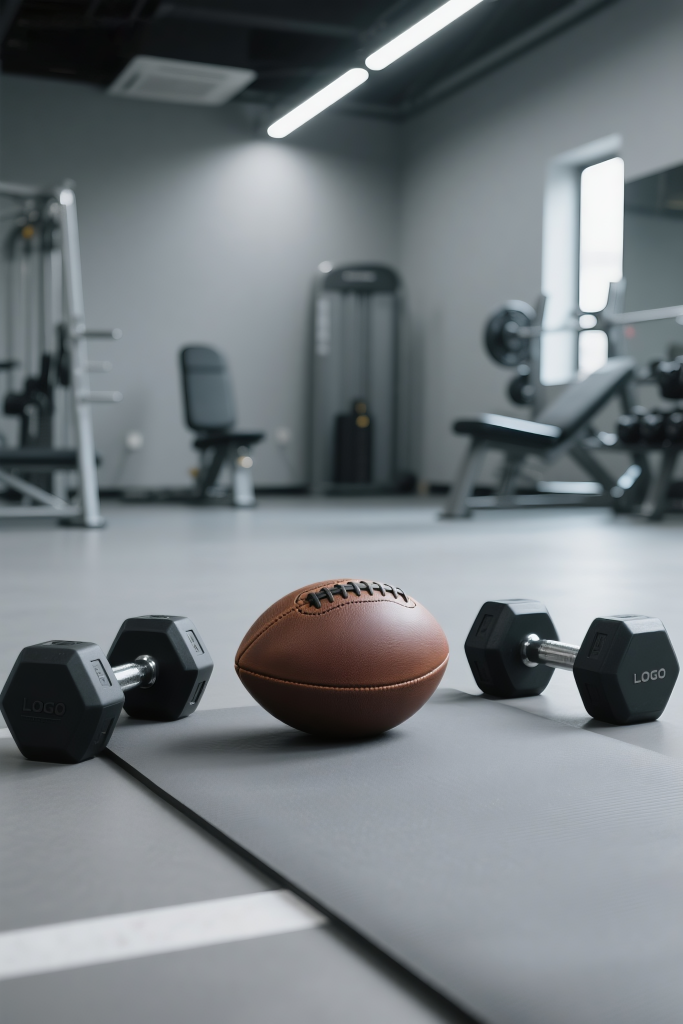 美式橄榄球产品摄影图