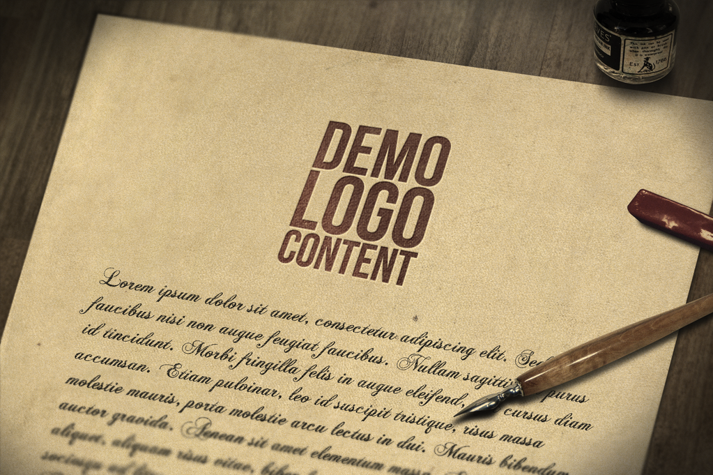 logo设计样机展示图